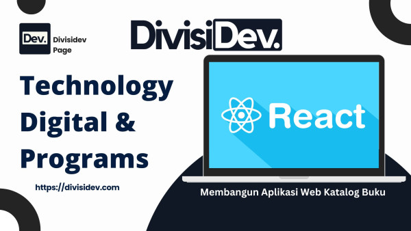 Membangun Aplikasi Web Katalog Buku Sederhana menggunakan React.Js